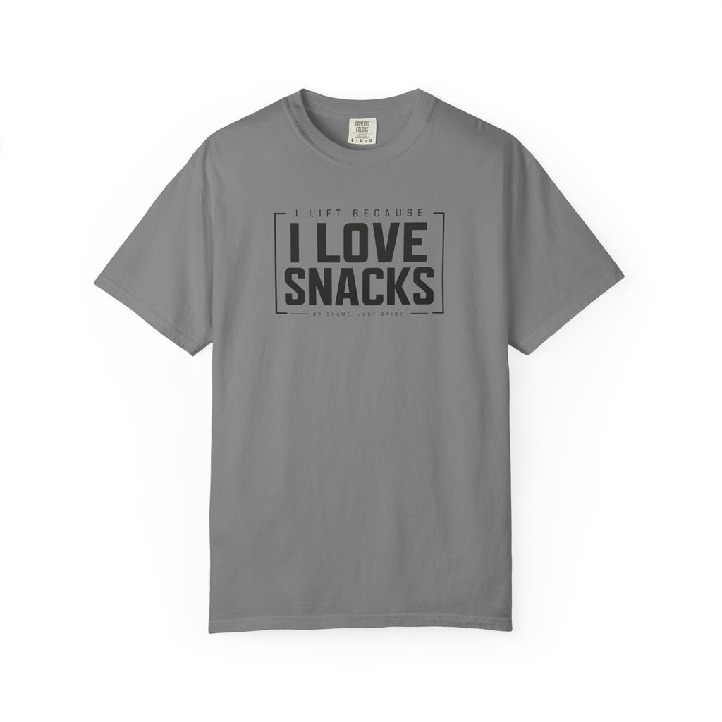 I Lift Because I Love Snacks TShirt