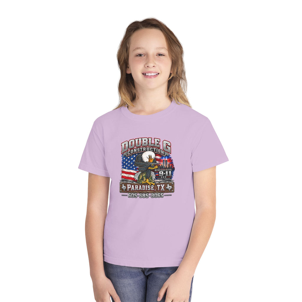 Double G Construction 9 11 Tribute Youth Tee