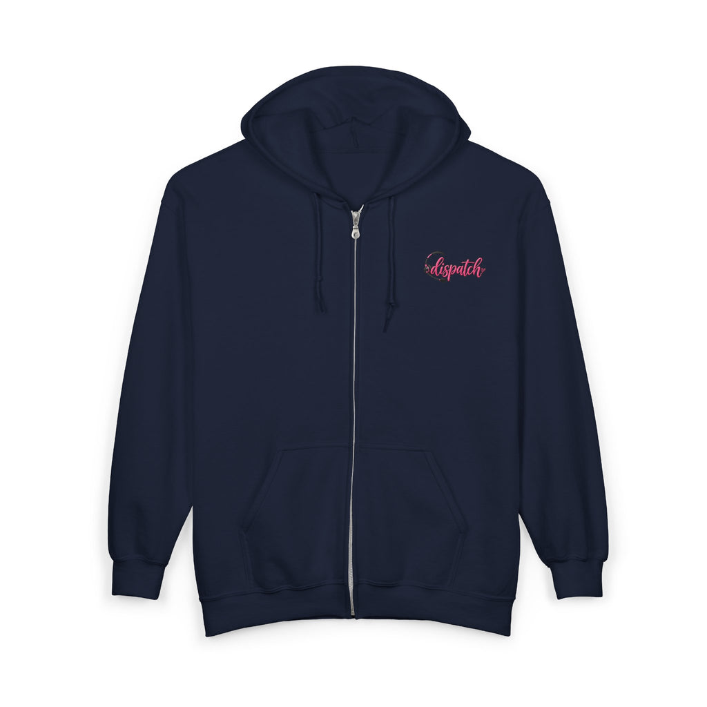 Full Zip Hoodie Pink Breast Cancer Support
