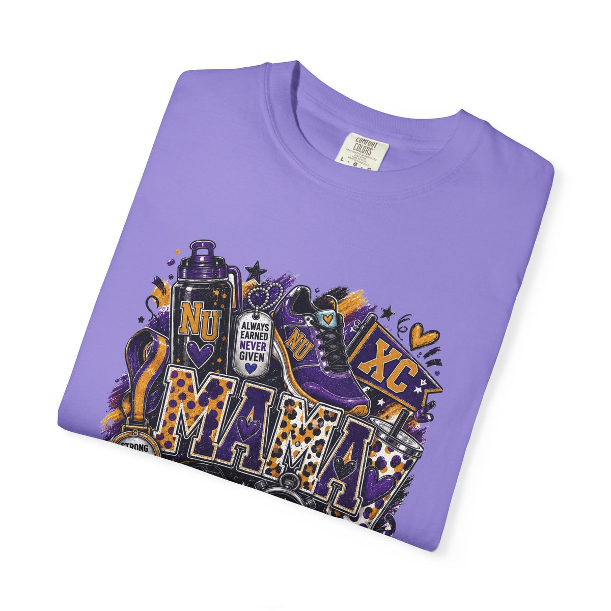 XC Mama Race Day TShirt 2026 Cross Country Mom Support Tee