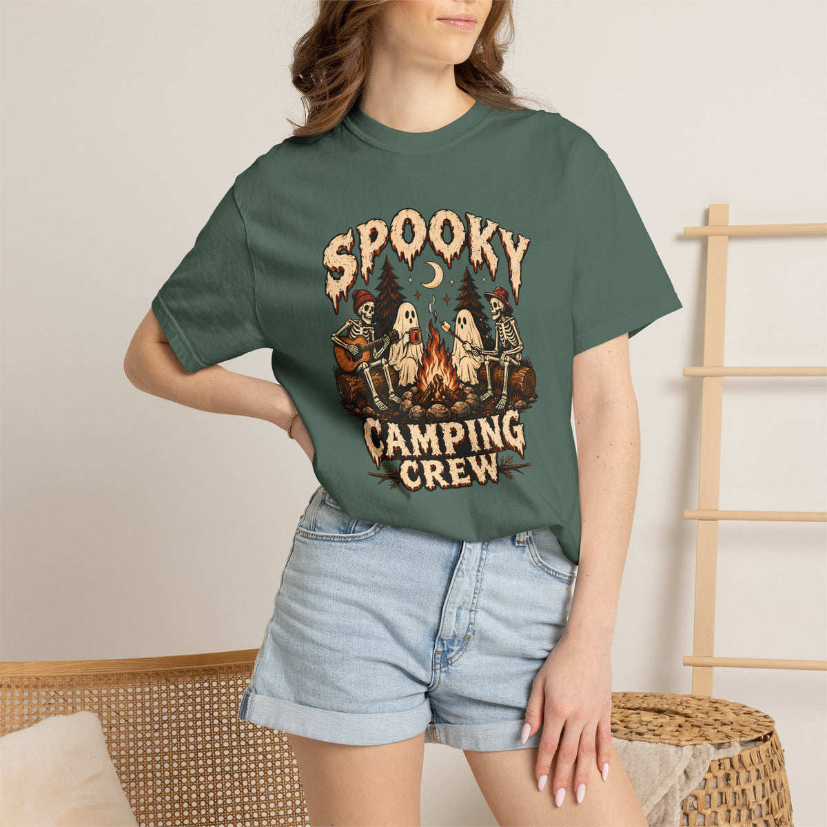 Spooky Camping Crew Tee