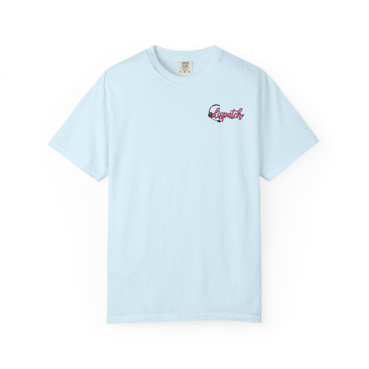 911 Dispatch Pink Ribbon T‑Shirt — Breast Cancer Awareness Dispatcher Tee