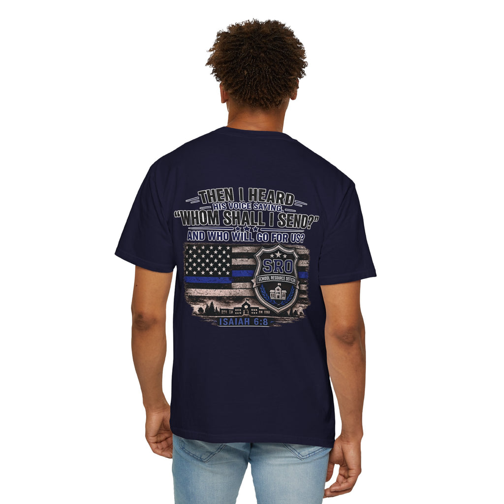 School Resource Officer Tribute T-Shirt — "SRO"