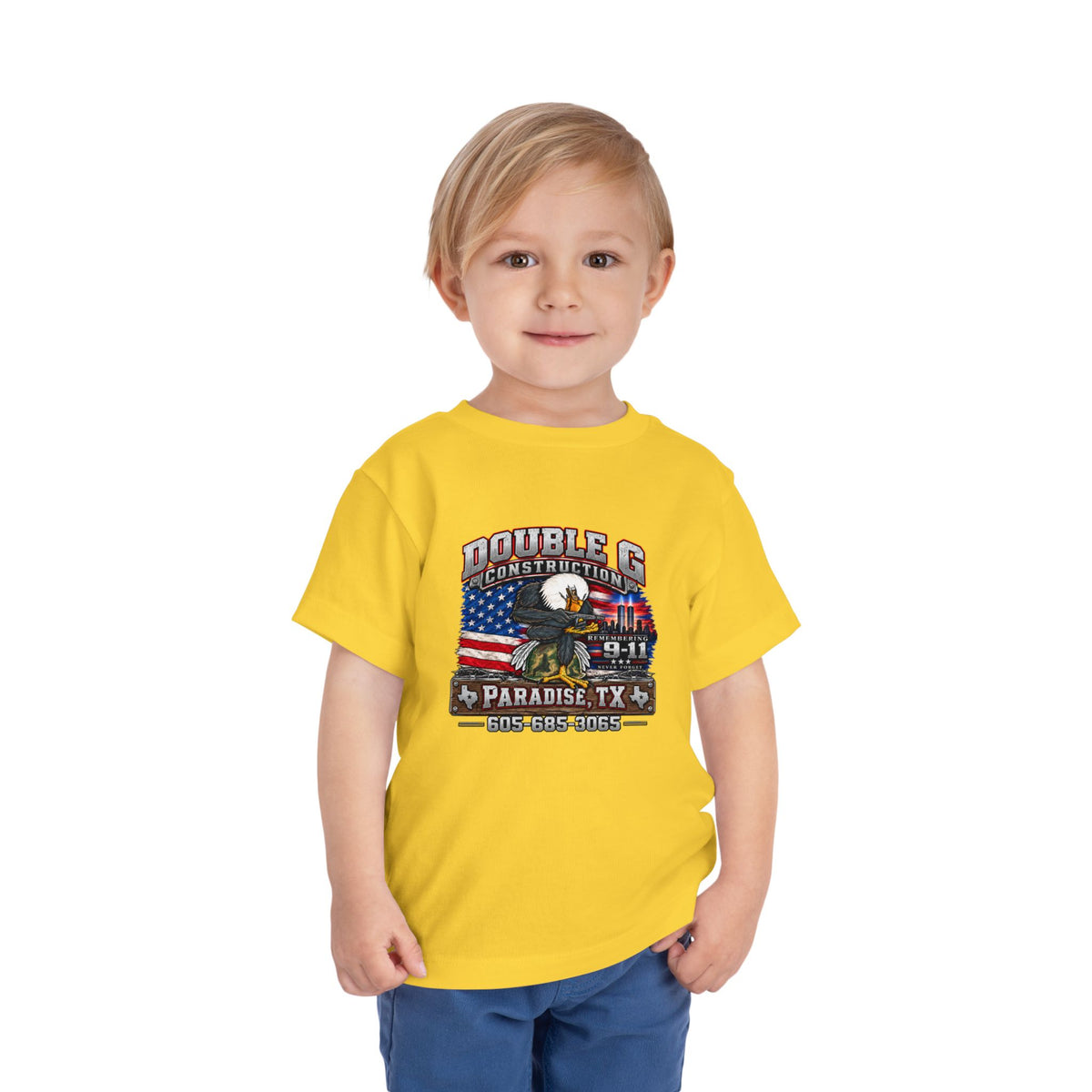 Double G Construction 9 11 Tribute Toddler Tee