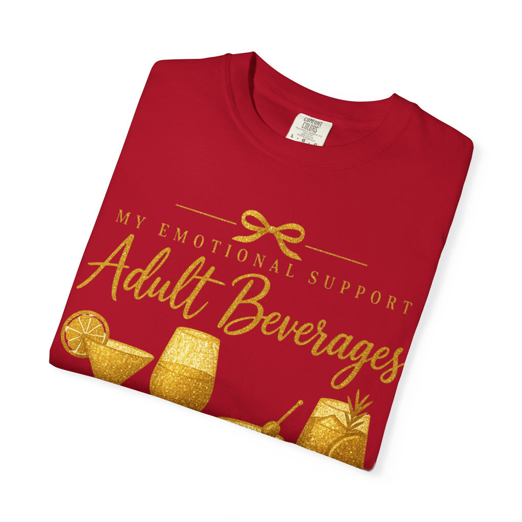 My Emotional Support Drinks Graphic Tee