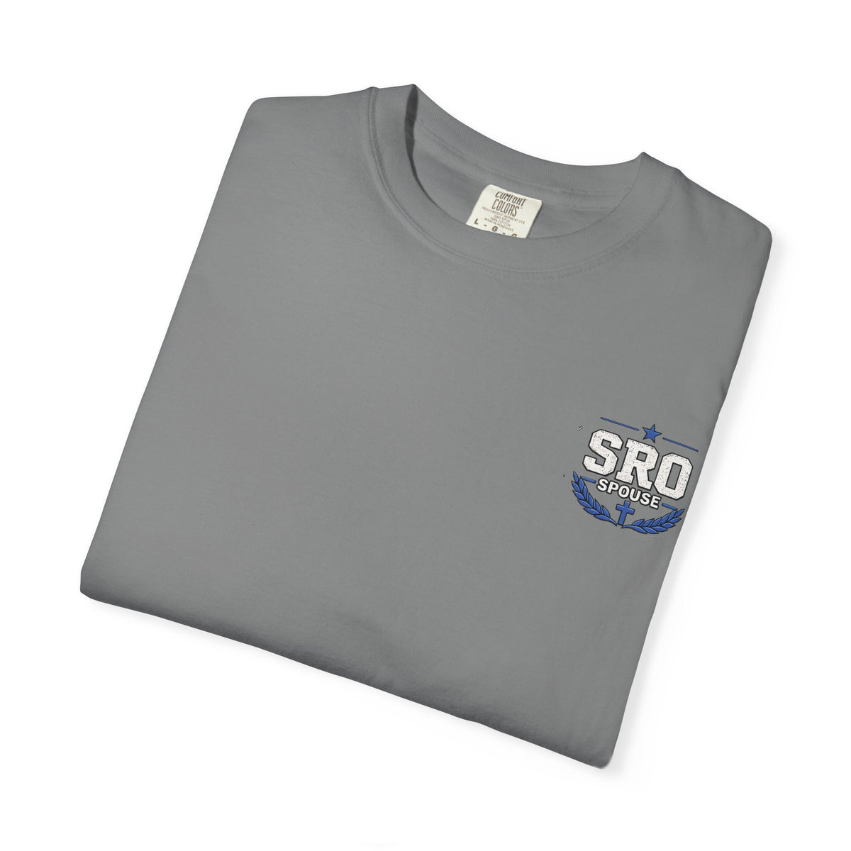 SPOUSE School Resource Officer Tribute T-Shirt — "Then I Heard His Voice Saying: Whom Shall I Send?"