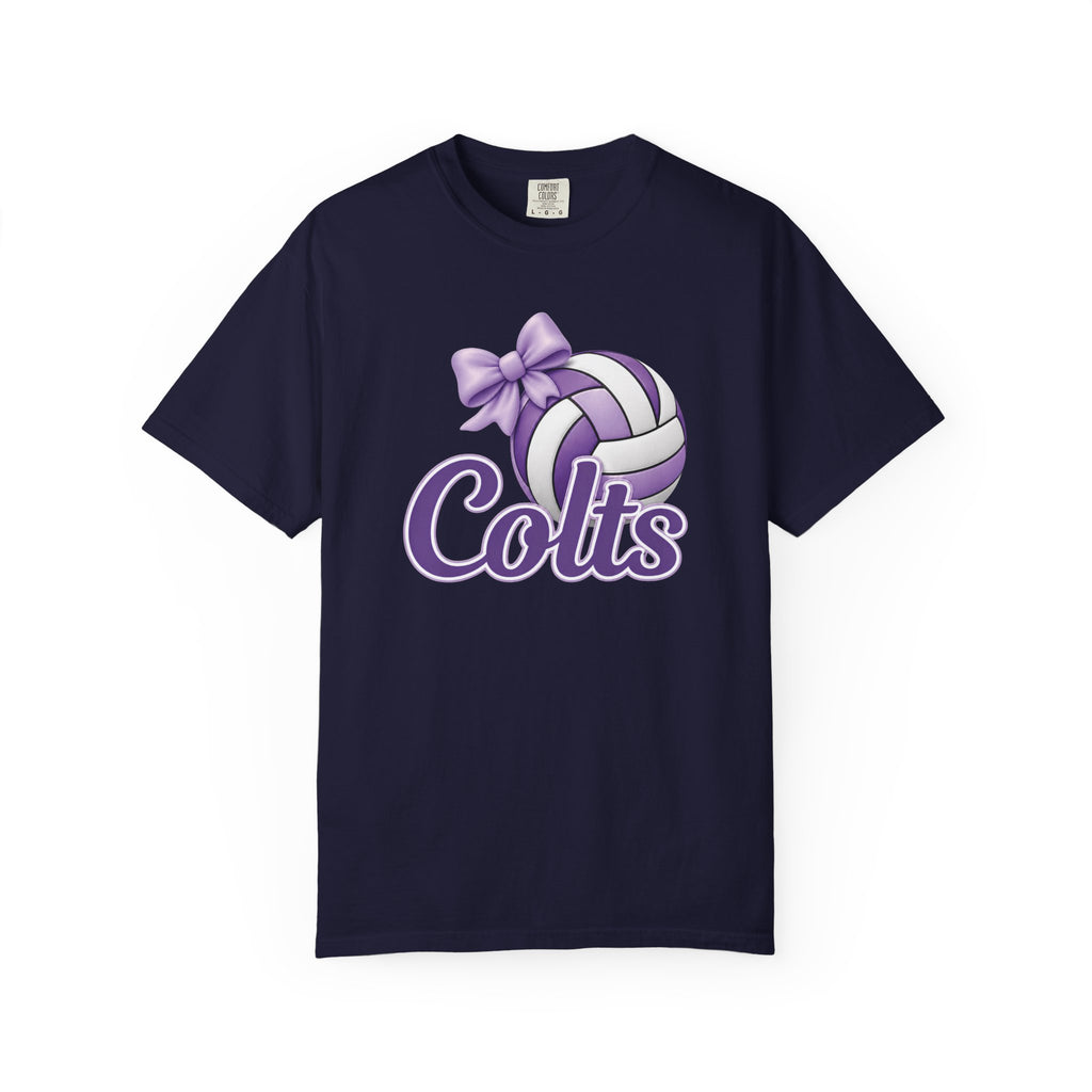 Colts Volleyball Purple Tee