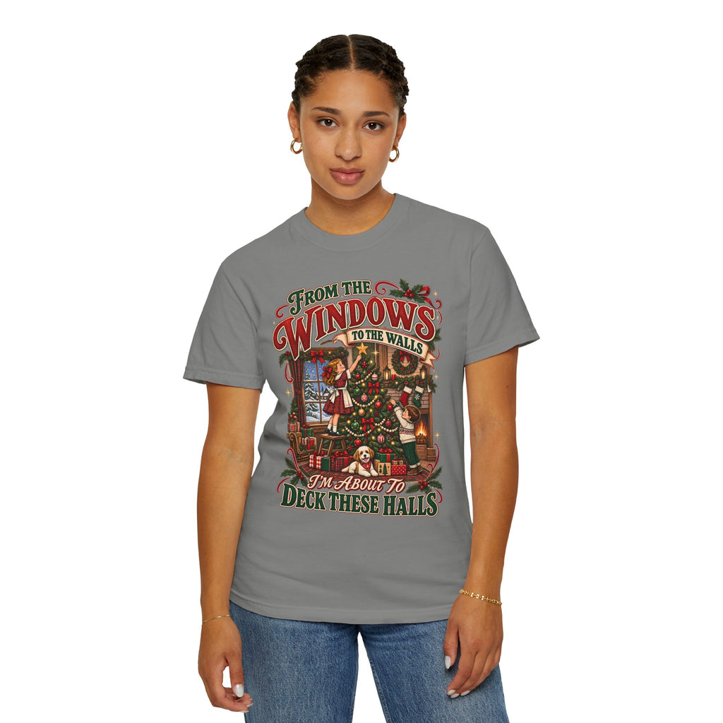 Christmas Deck These Halls Tee