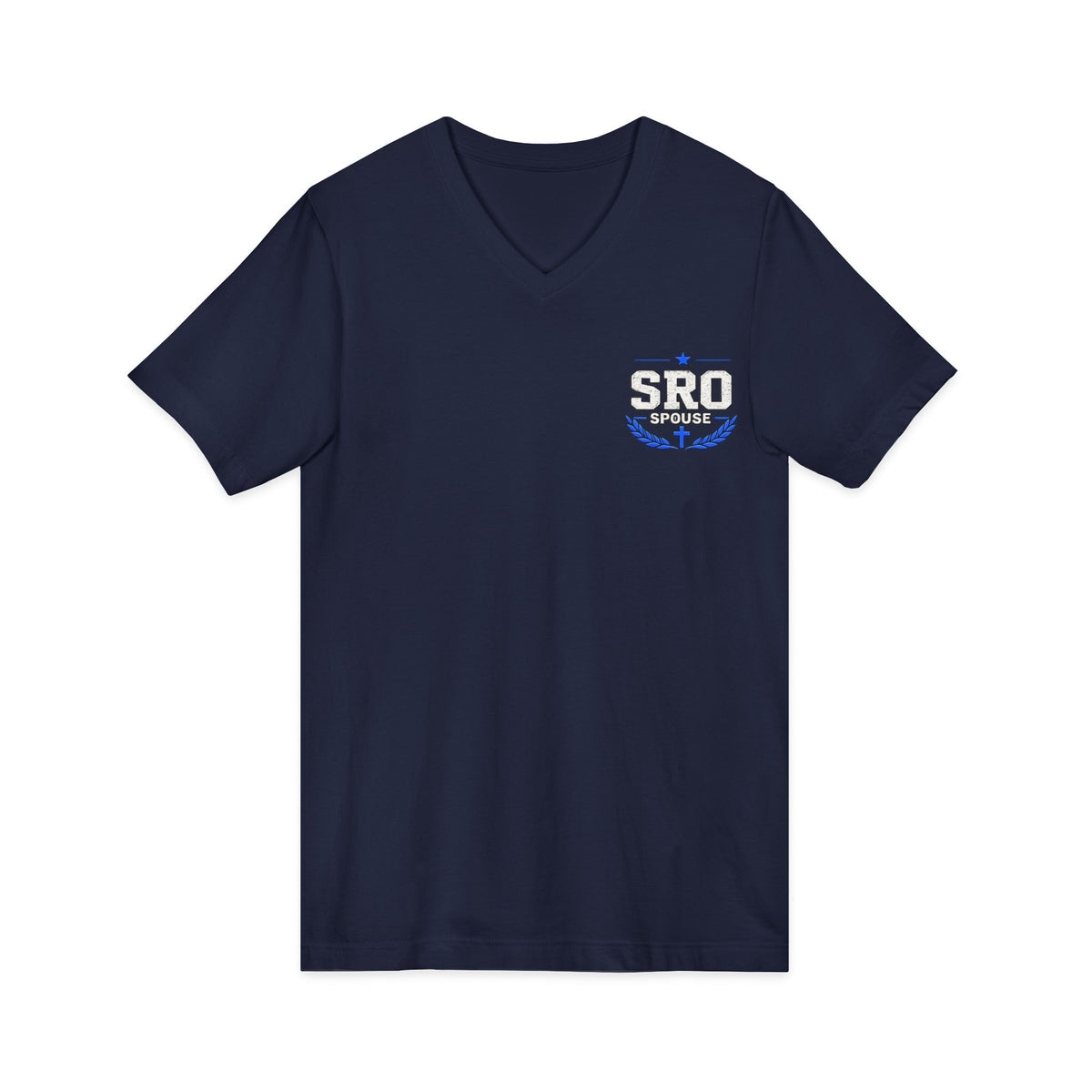 SPOUSE SRO V-Neck Tee — "Called to Protect"