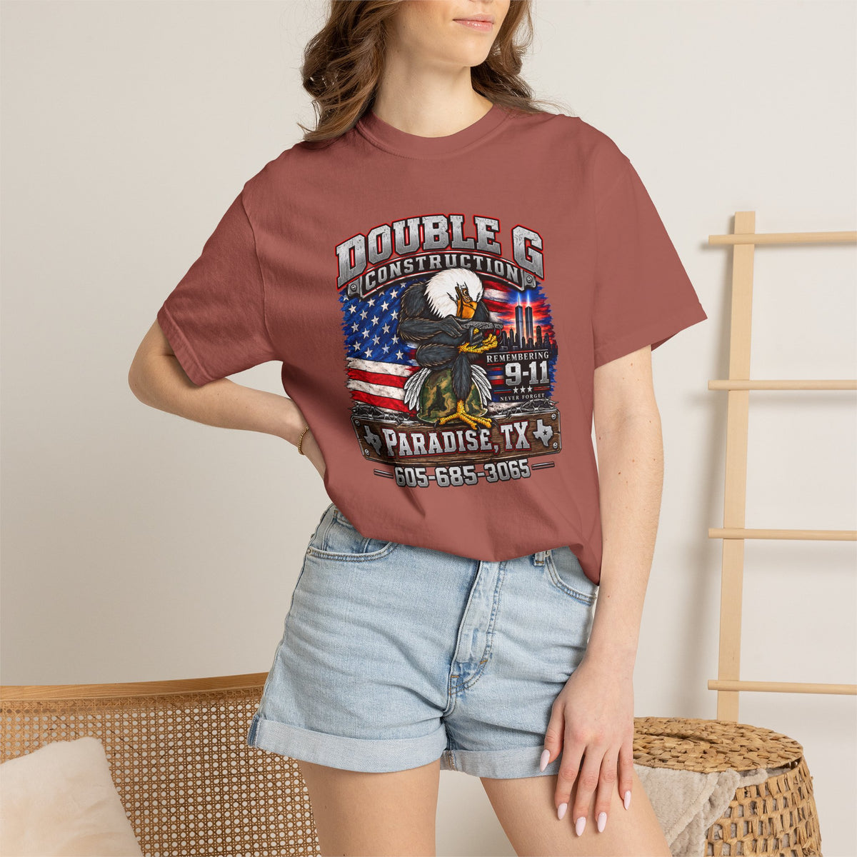 Double G Construction 911 T-Shirt Tribute