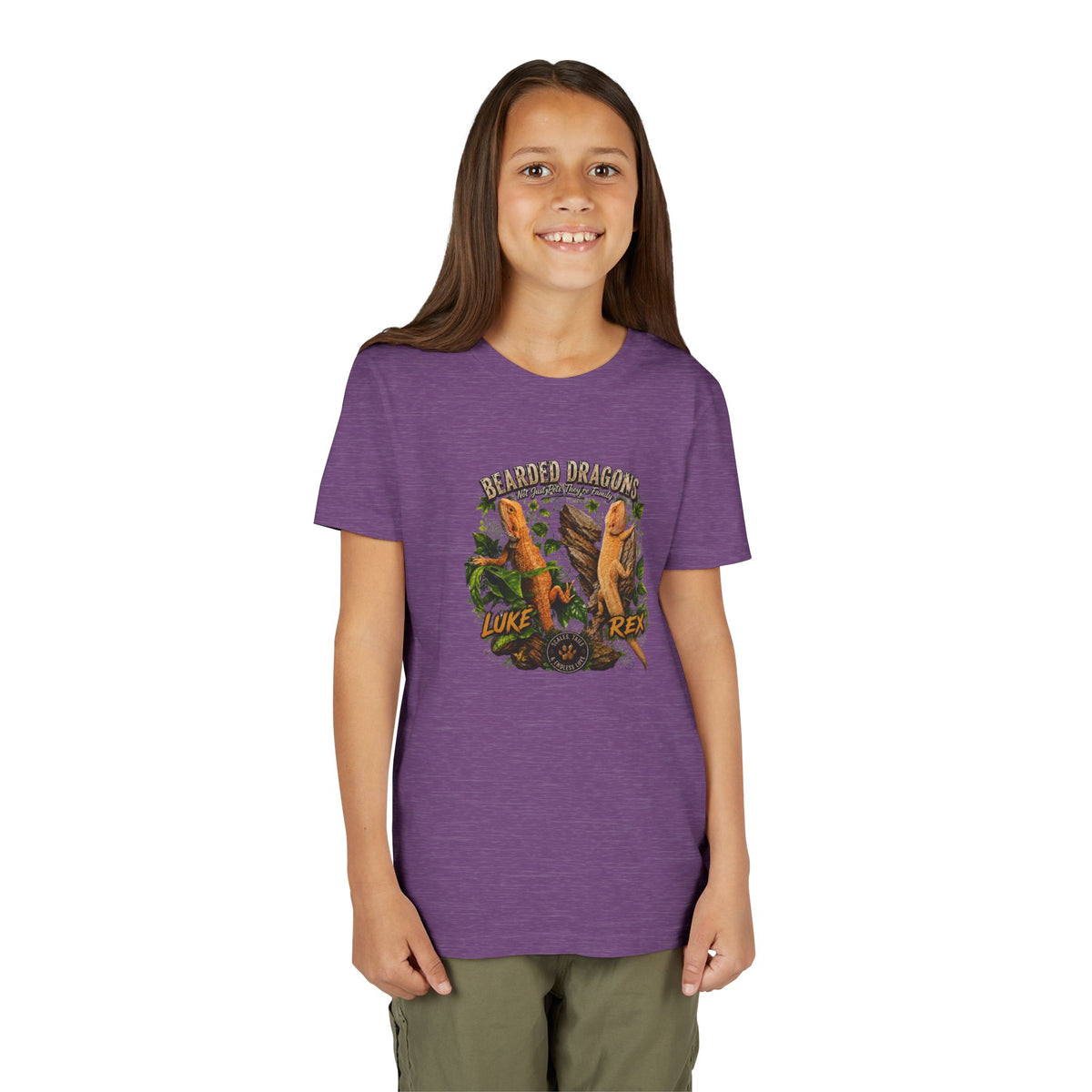 Youth Tee Island Bananas Luke Rex Dino Graphic
