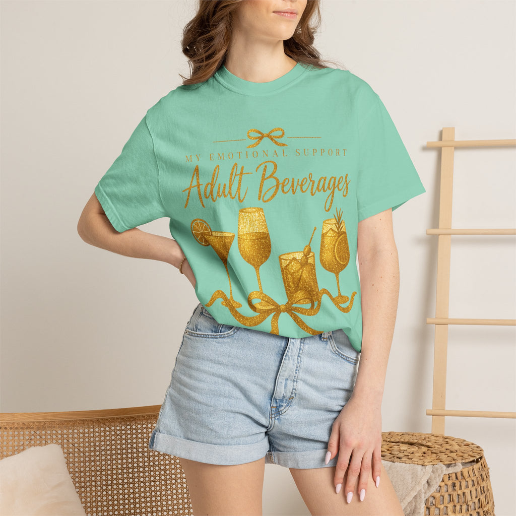 My Emotional Support Drinks Graphic Tee