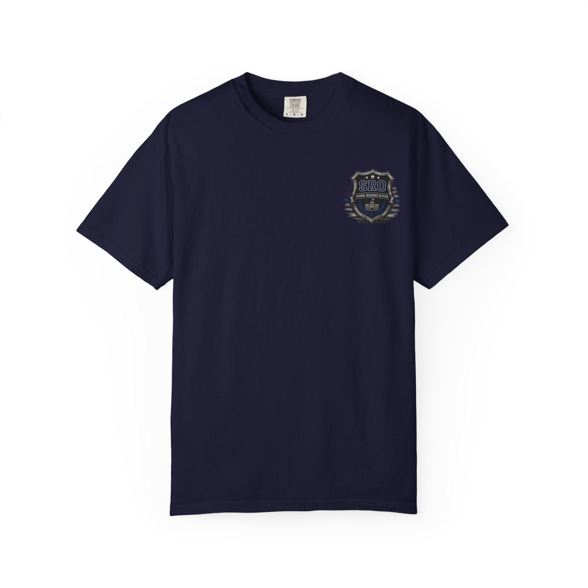 School Resource Officer Tribute T-Shirt — "SRO"