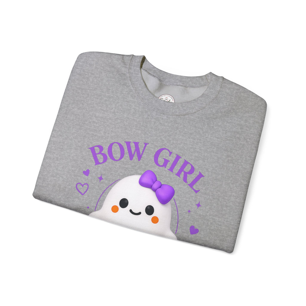 Bow Girl™ Ghost Crewneck Sweatshirt Pullover
