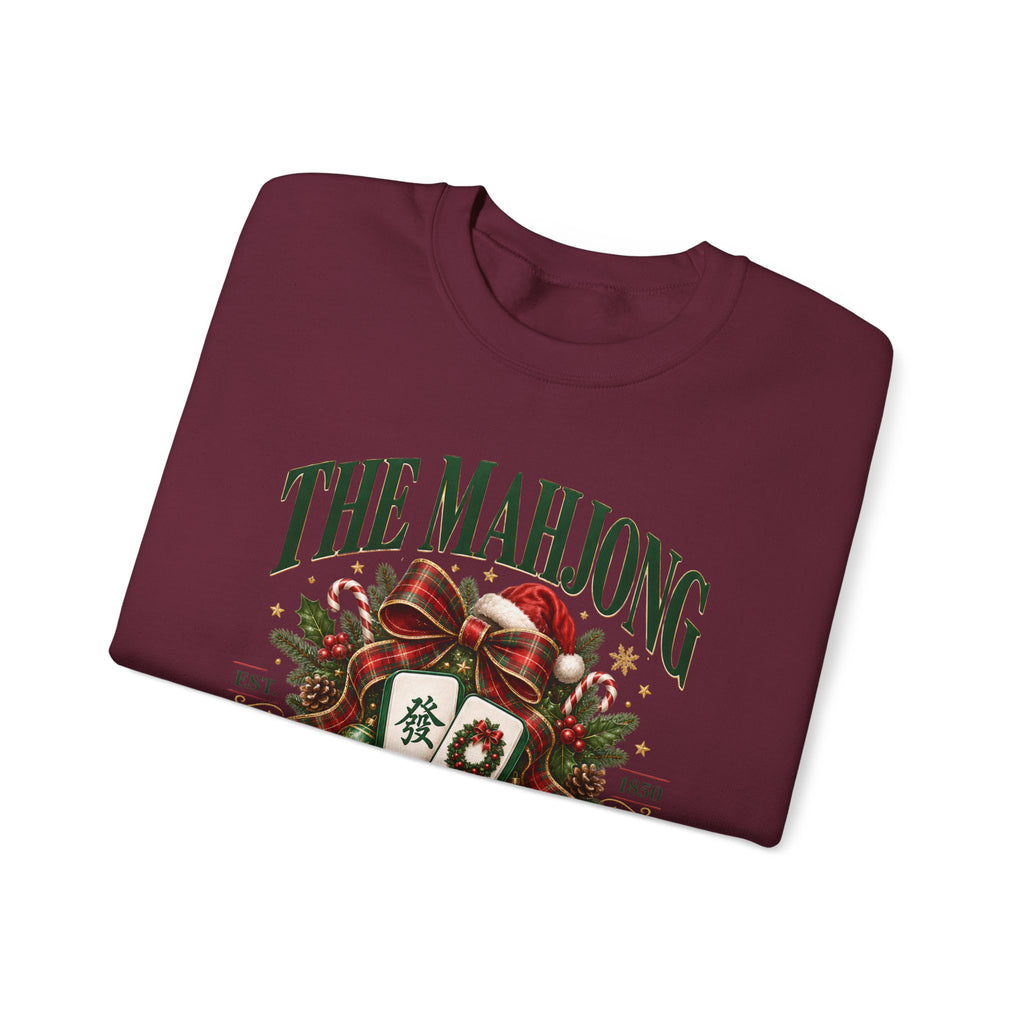 Mahjong Social Club Crewneck - CHRISTMAS