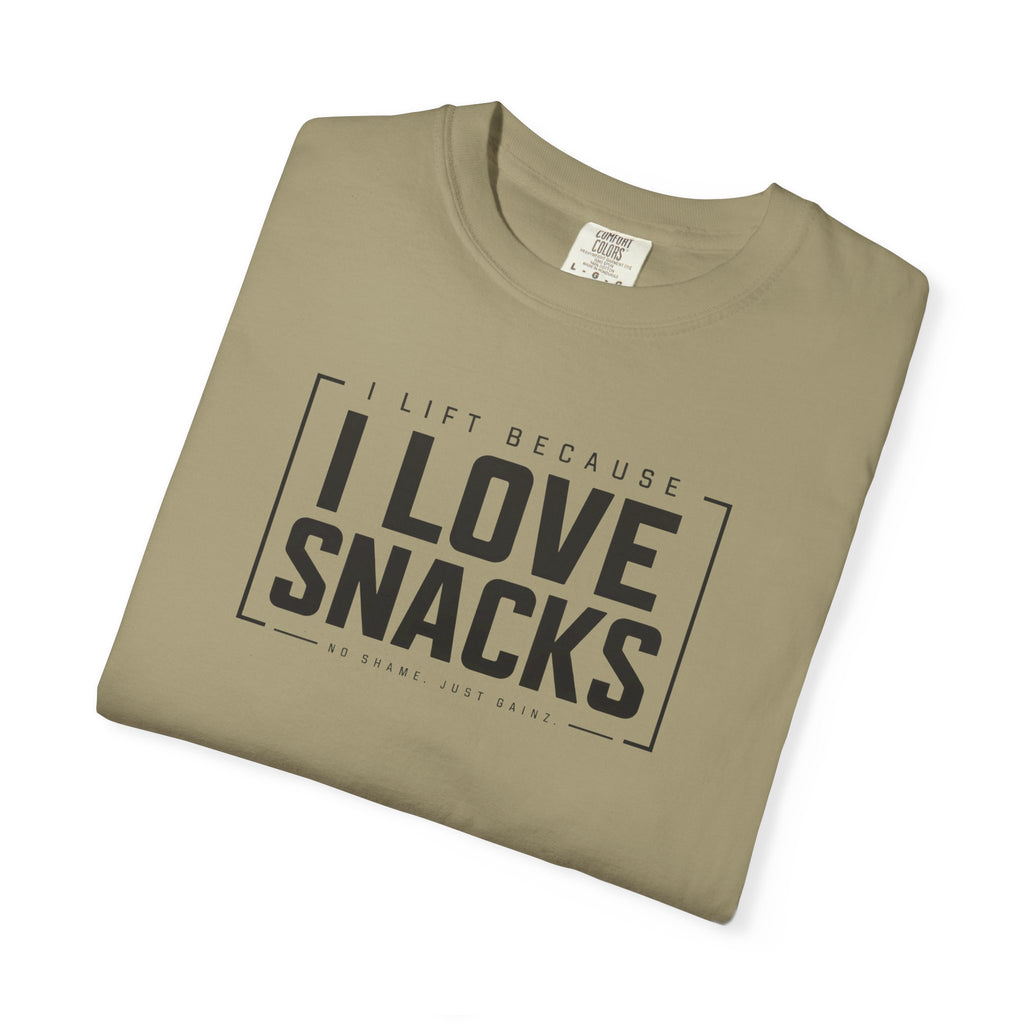 I Lift Because I Love Snacks TShirt