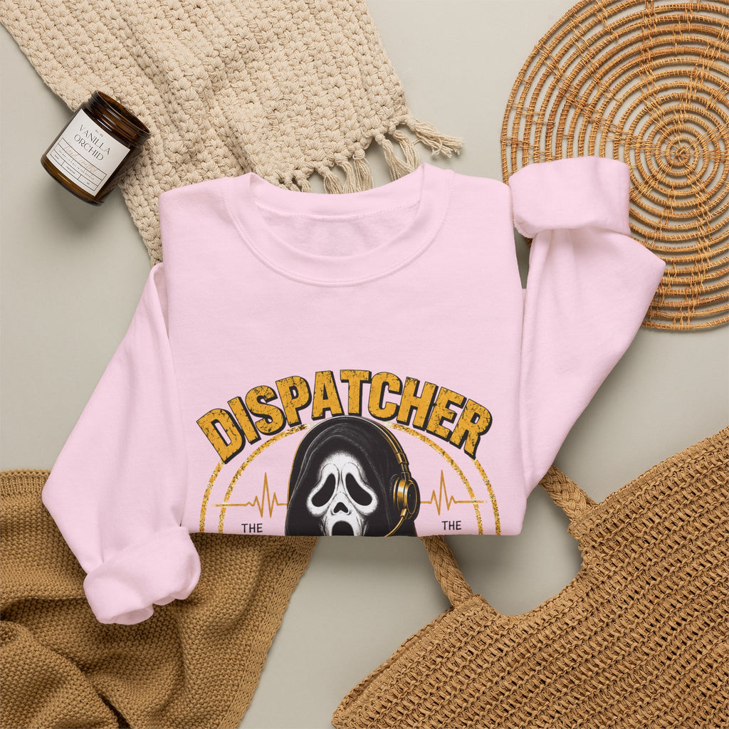 Dispatcher 911 Crewneck Sweatshirt — "We Hear It All, We Handle It All" Support Tee