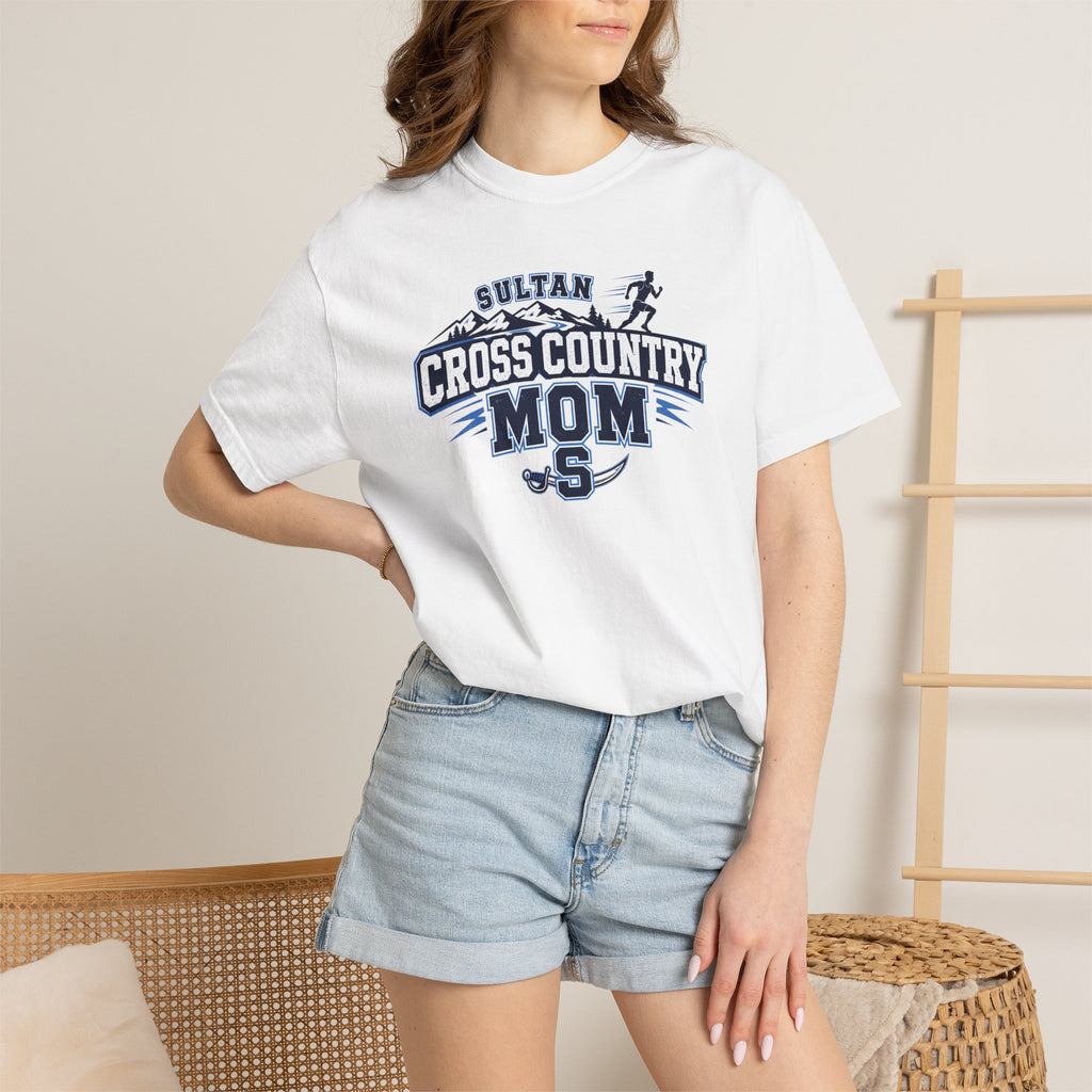 Cross Country Mom TShirt Sultan High School Running Team Tee