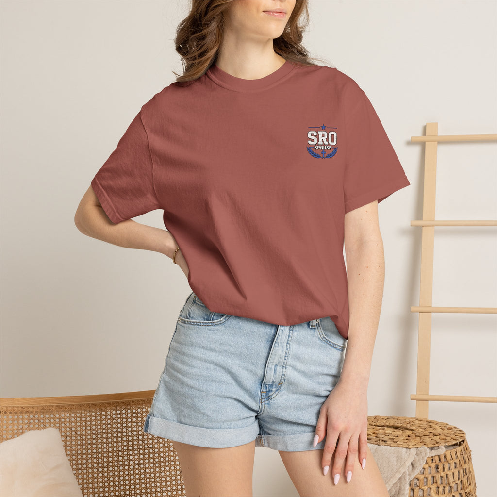 SPOUSE School Resource Officer Tribute T-Shirt — "Mentor etc"