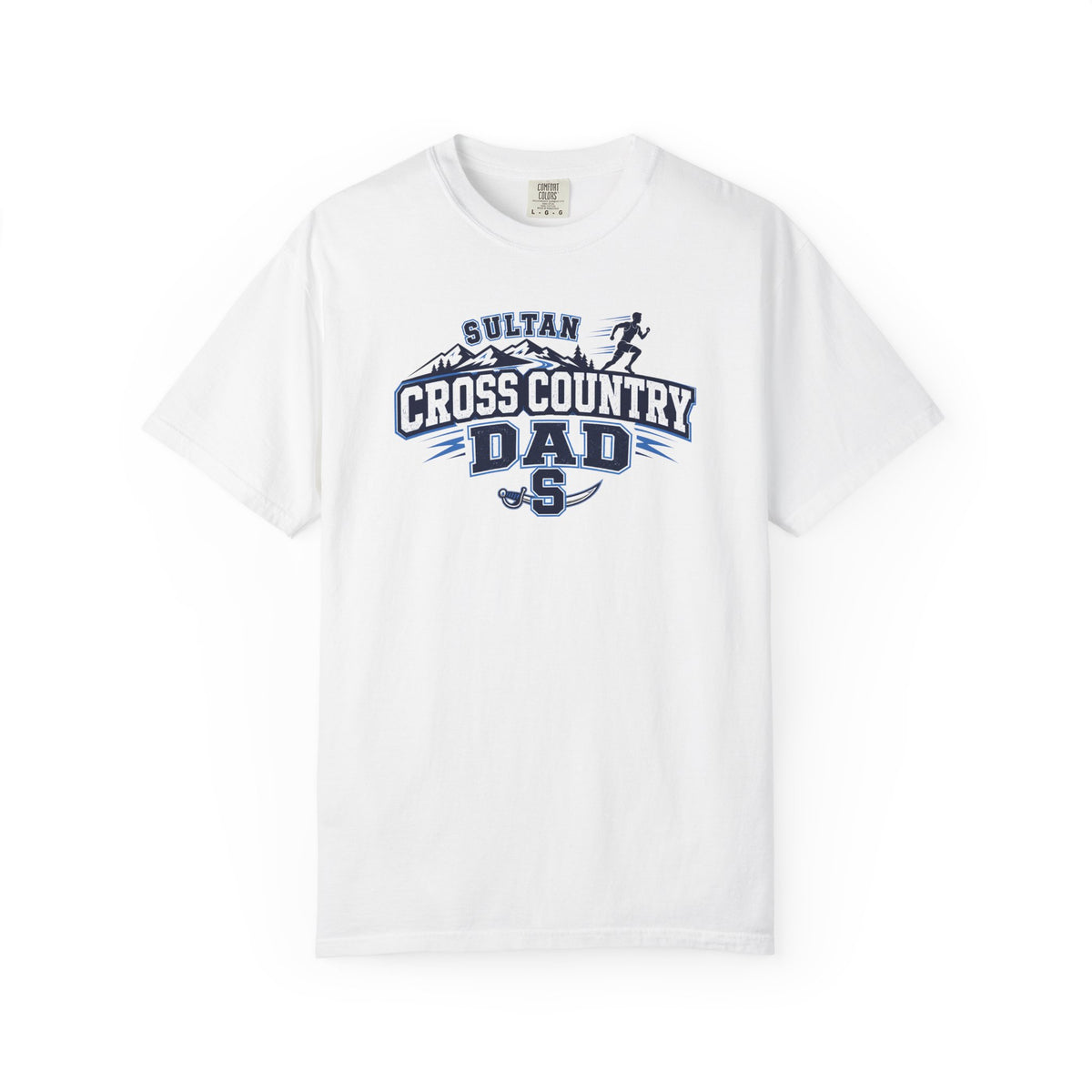Cross Country Dad TShirt Sultan High School Running Team Tee