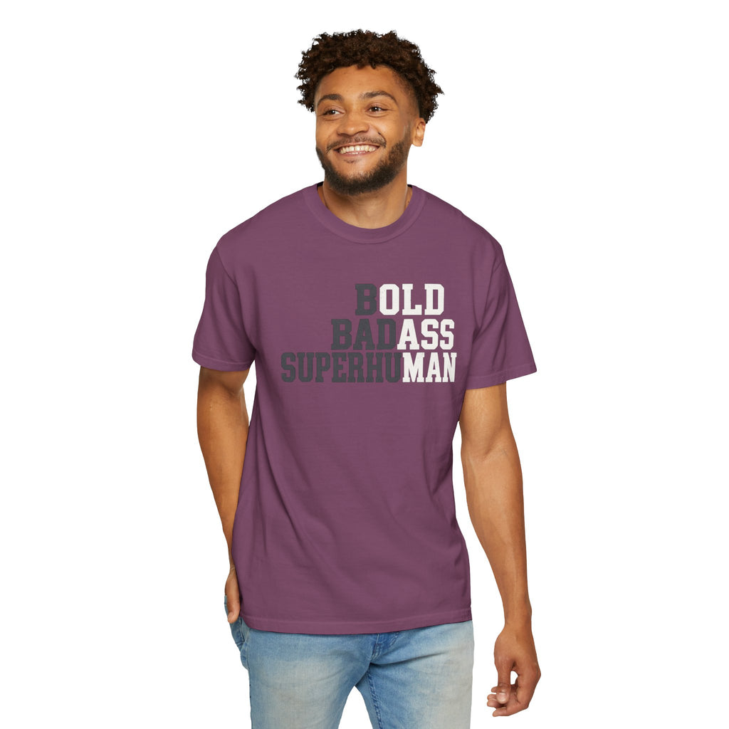 Old Badass Superhuman T-Shirt — Funny Retro Gift for Men, Dad & Birthday