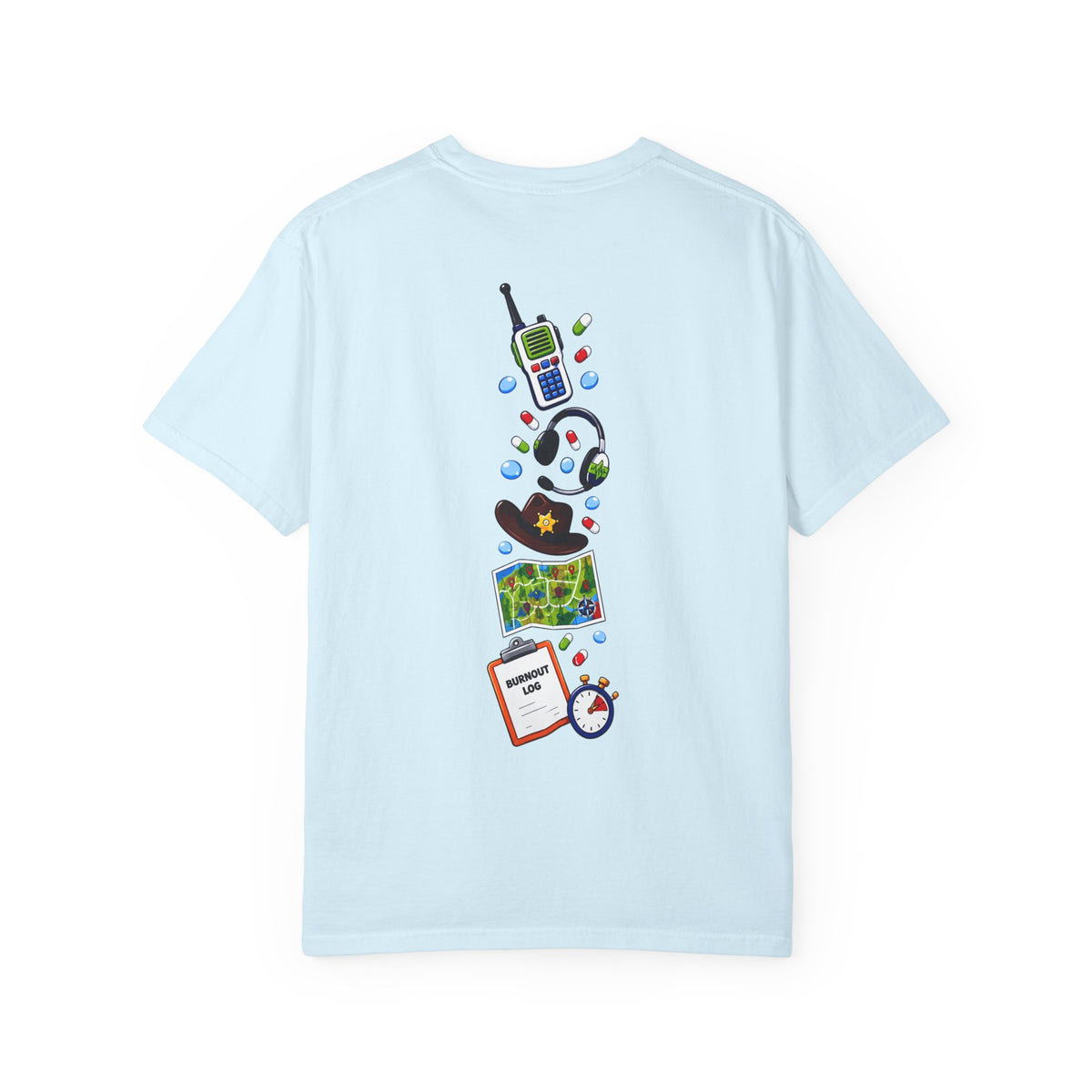 Dispatcher Story TShirt 911 Dispatcher Rescue Radio Call Center Tee