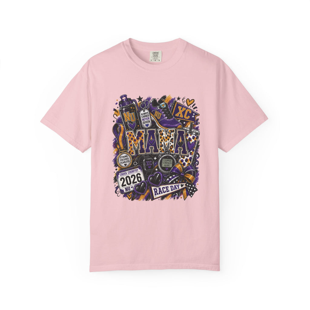 XC Mama Race Day TShirt 2026 Cross Country Mom Support Tee