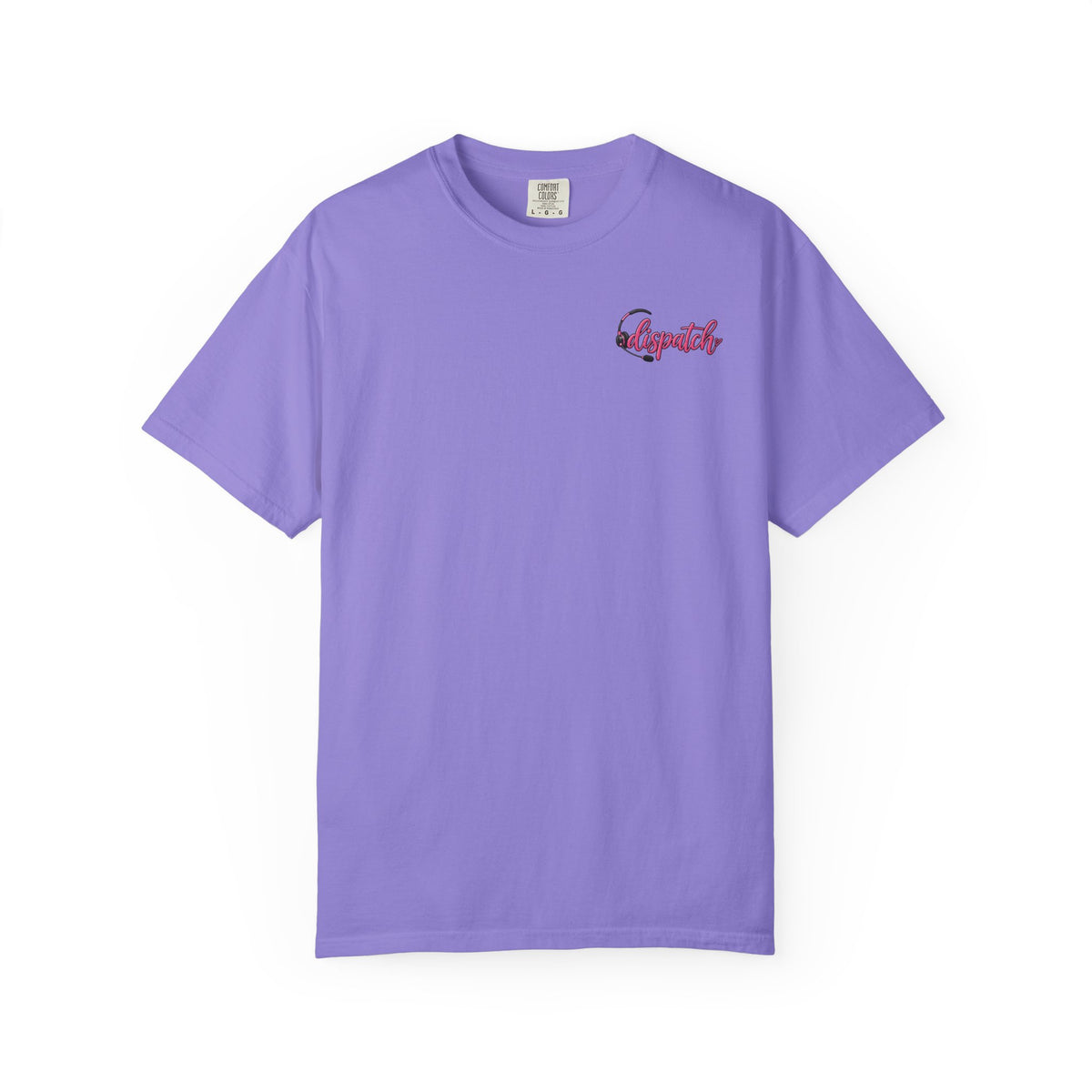 911 Dispatch Pink Ribbon T‑Shirt — Breast Cancer Awareness Dispatcher Tee