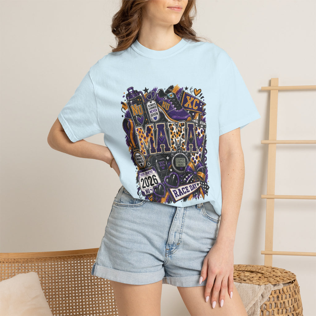 XC Mama Race Day TShirt 2026 Cross Country Mom Support Tee