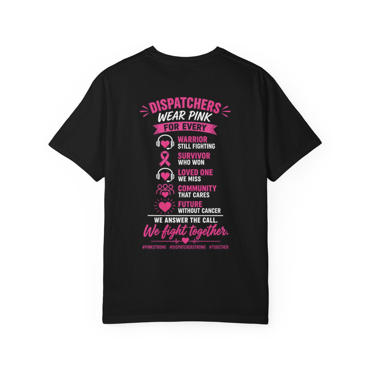 Breast Cancer Awareness Dispatchers T-Shirt