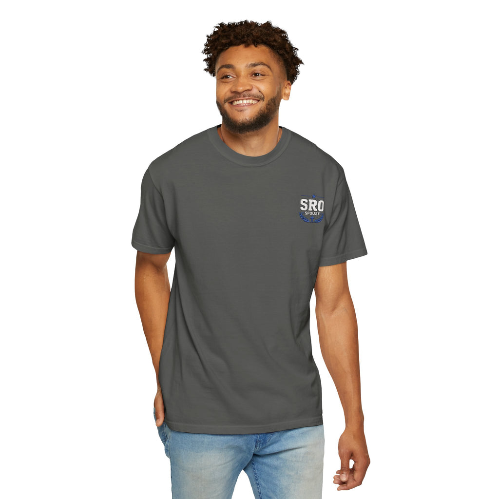 SPOUSE School Resource Officer Tribute T-Shirt — "Mentor etc"