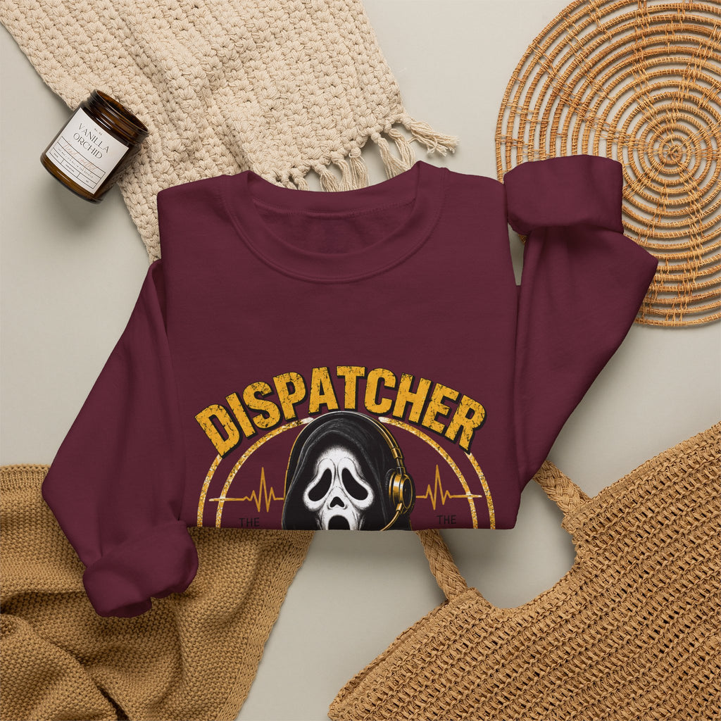 Dispatcher 911 Crewneck Sweatshirt — "We Hear It All, We Handle It All" Support Tee