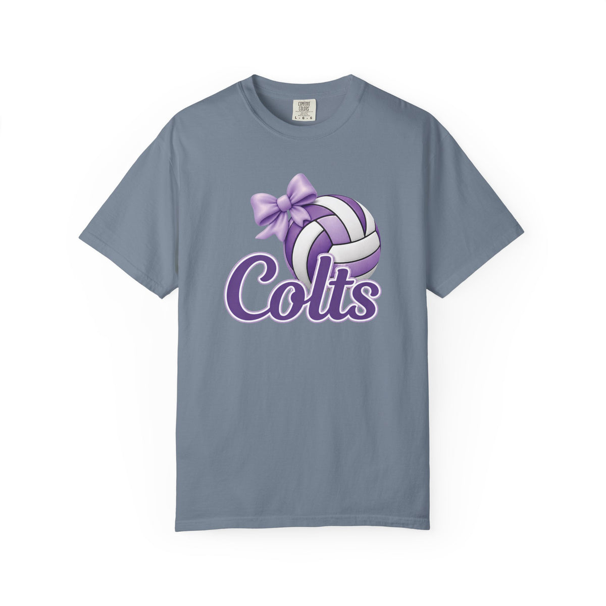 Colts Volleyball Purple Tee