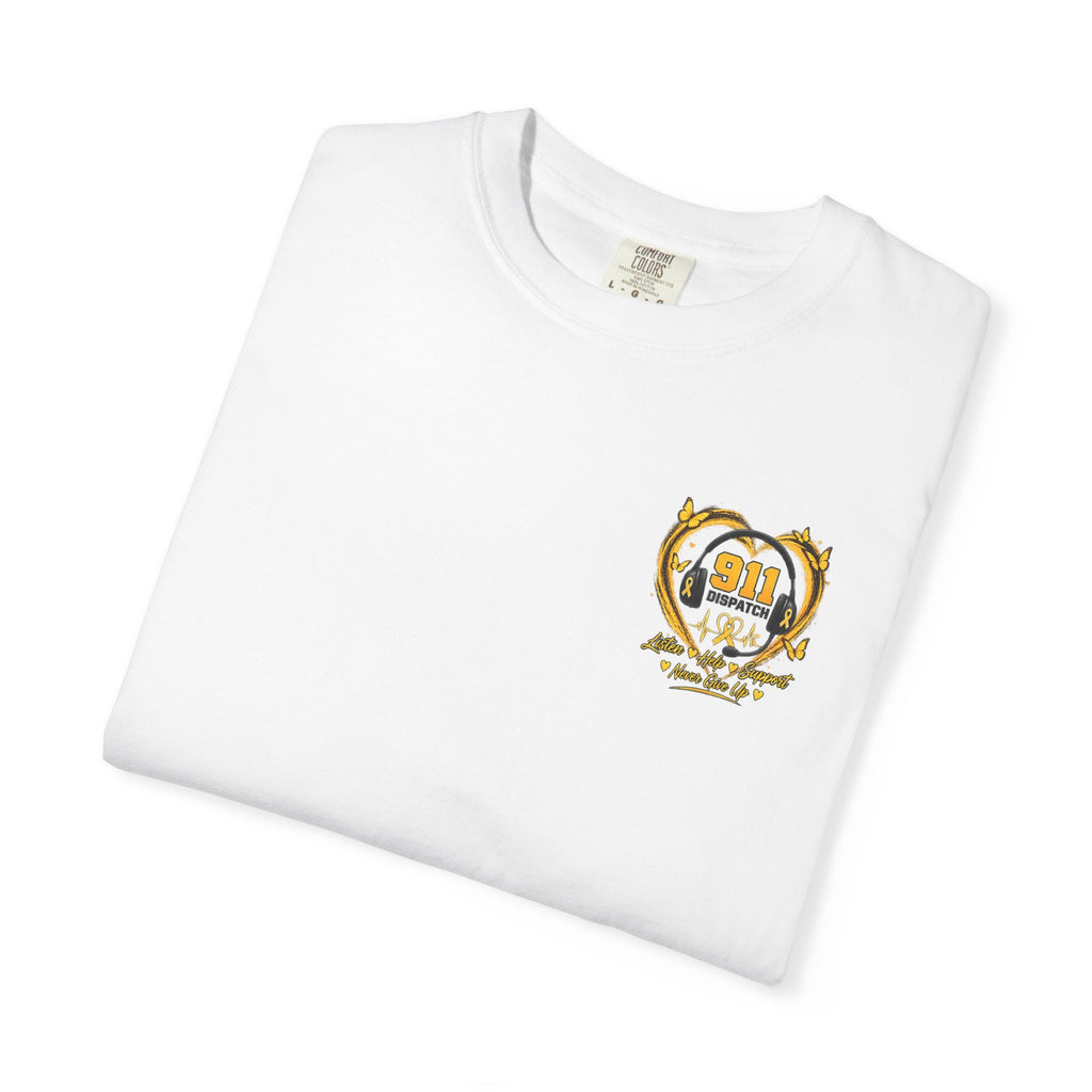 911 Dispatchers September Awareness TShirt We Answered The Call