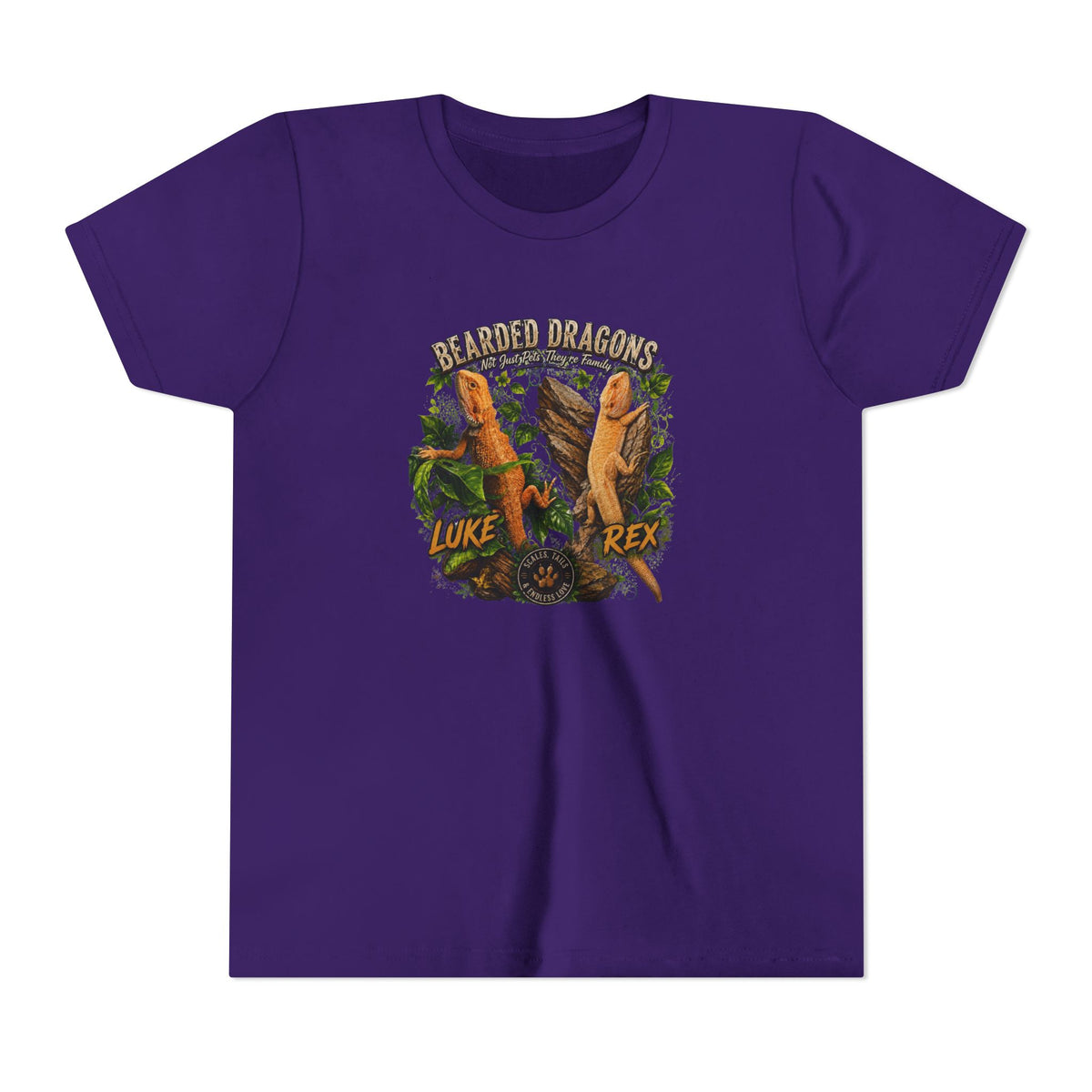 Youth Tee Island Bananas Luke Rex Dino Graphic