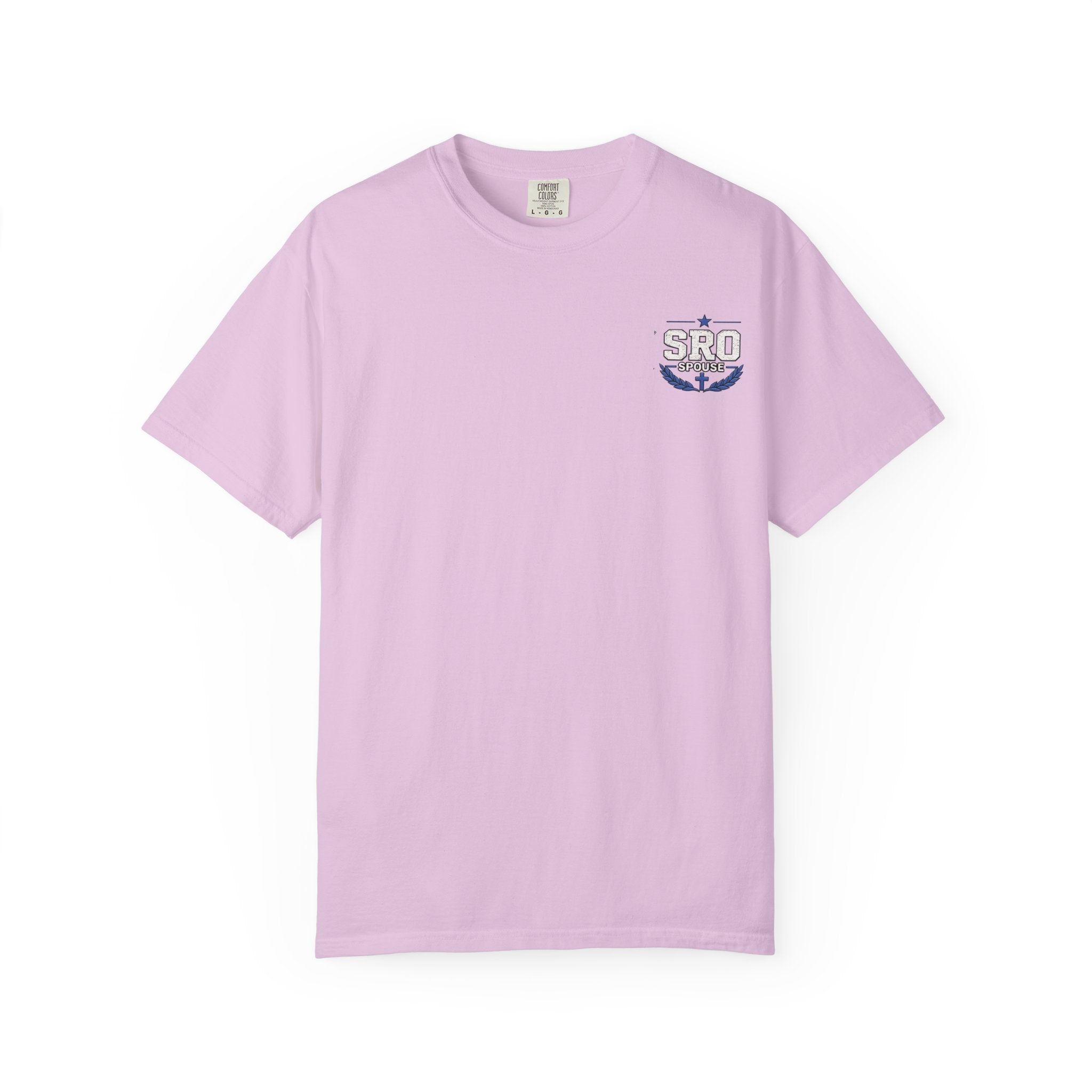SPOUSE School Resource Officer Tribute T-Shirt — "Then I Heard His Voice Saying: Whom Shall I Send?"