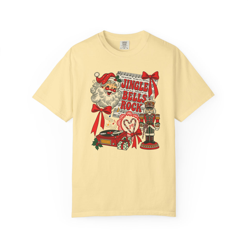 Jingle Bells Rock Christmas T‑Shirt White