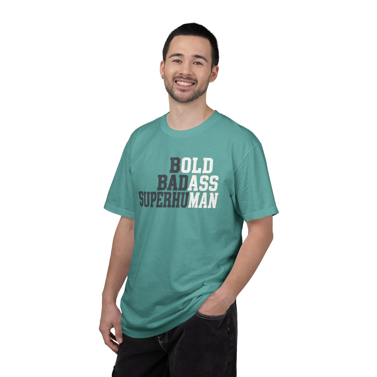 Old Badass Superhuman T-Shirt — Funny Retro Gift for Men, Dad & Birthday