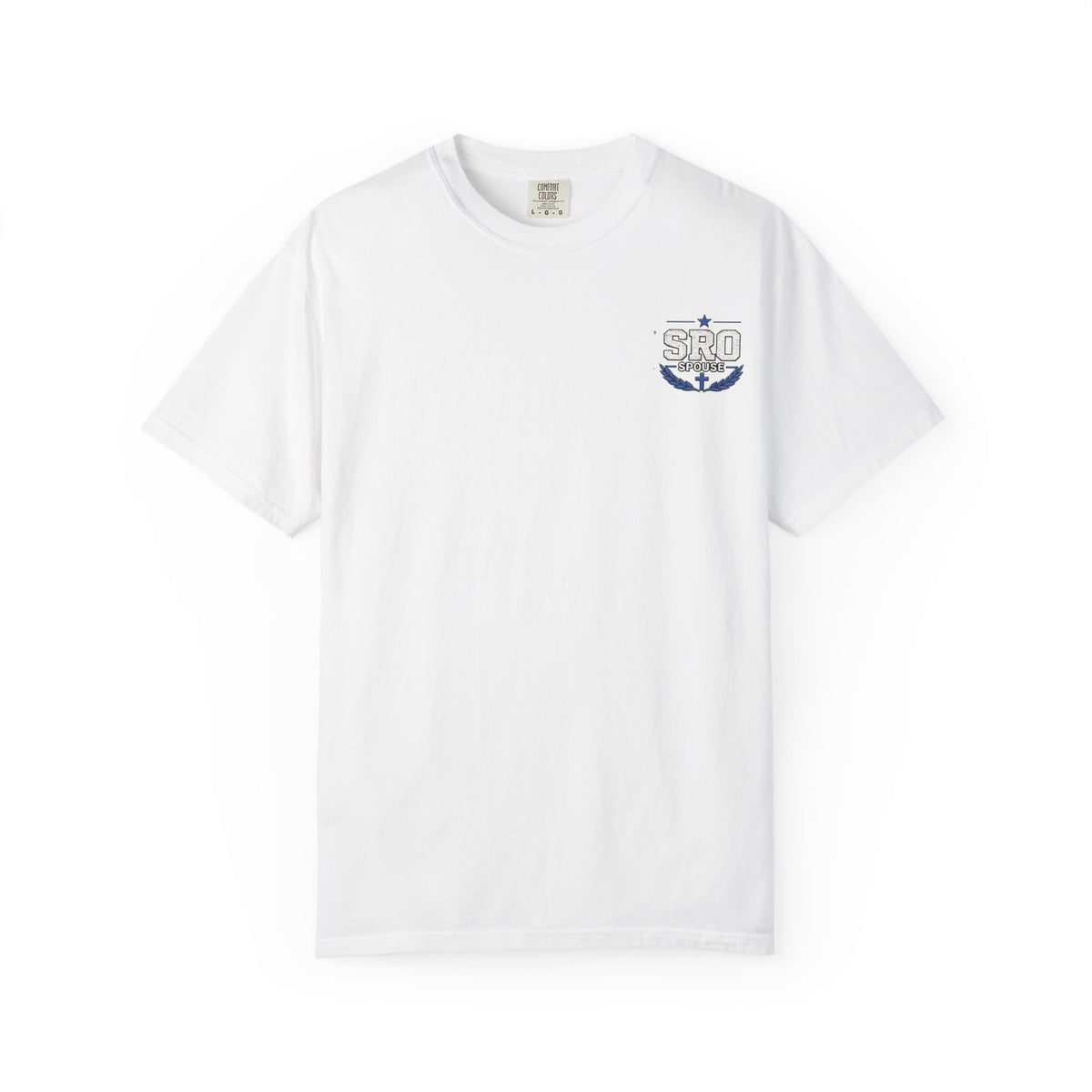 SPOUSE School Resource Officer Tribute T-Shirt — "Then I Heard His Voice Saying: Whom Shall I Send?"