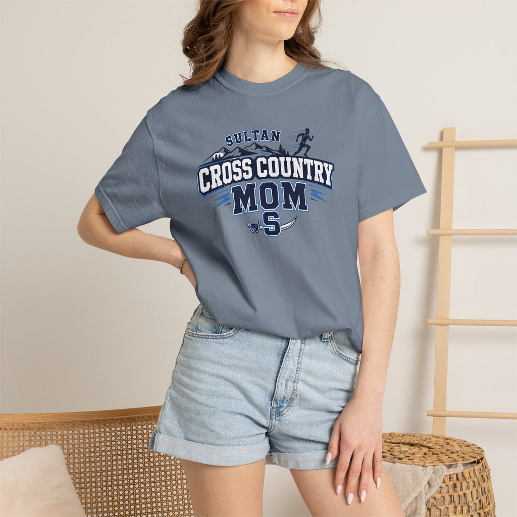 Cross Country Mom TShirt Sultan High School Running Team Tee