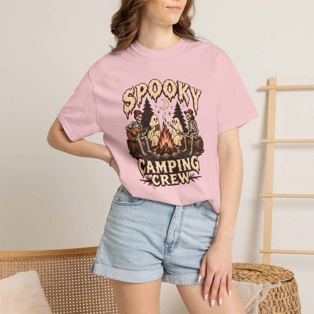 Spooky Camping Crew Tee
