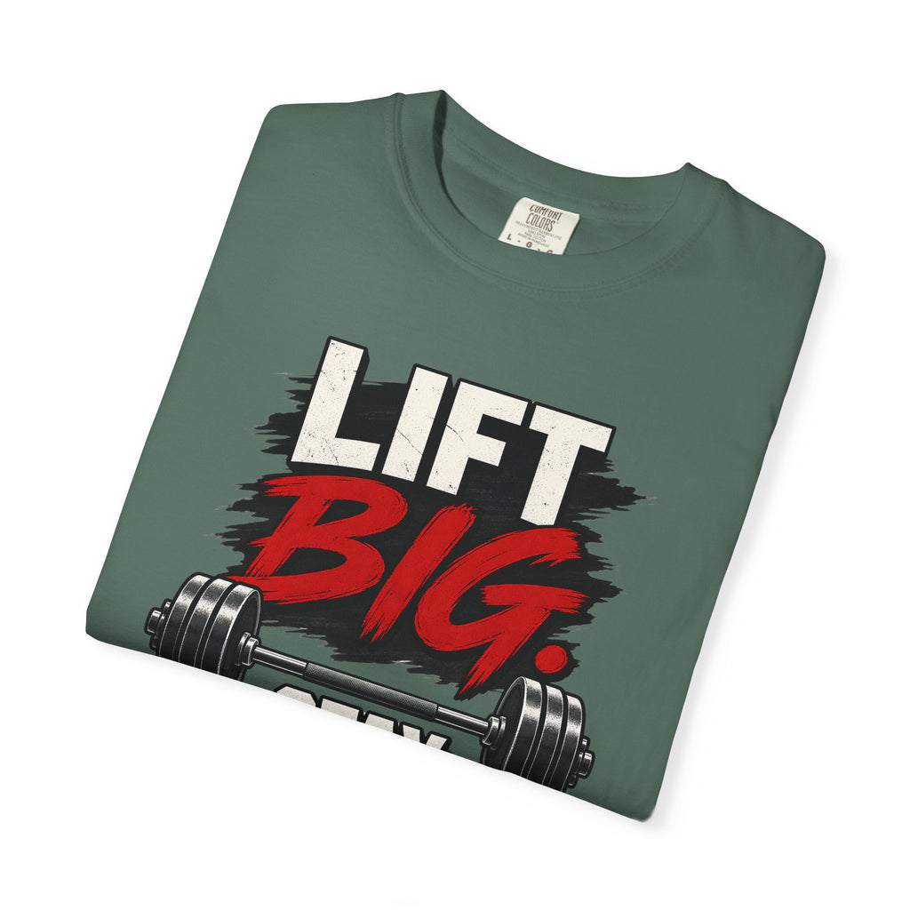 Lift Big Stay Humble TShirt Motivational Gym Workout Tee