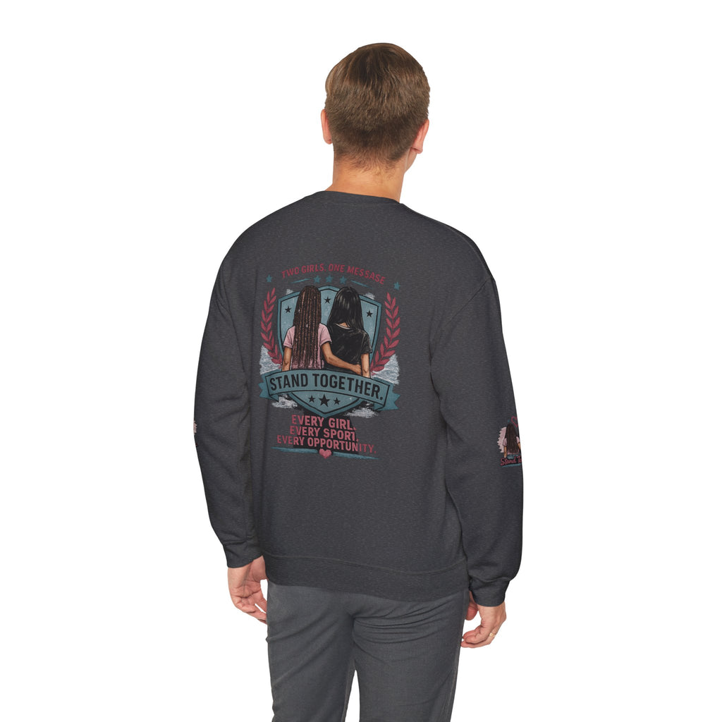 Stand Together™ Unisex Crewneck Sweatshirt | Every Girl. Every Sport. Every Opportunity.