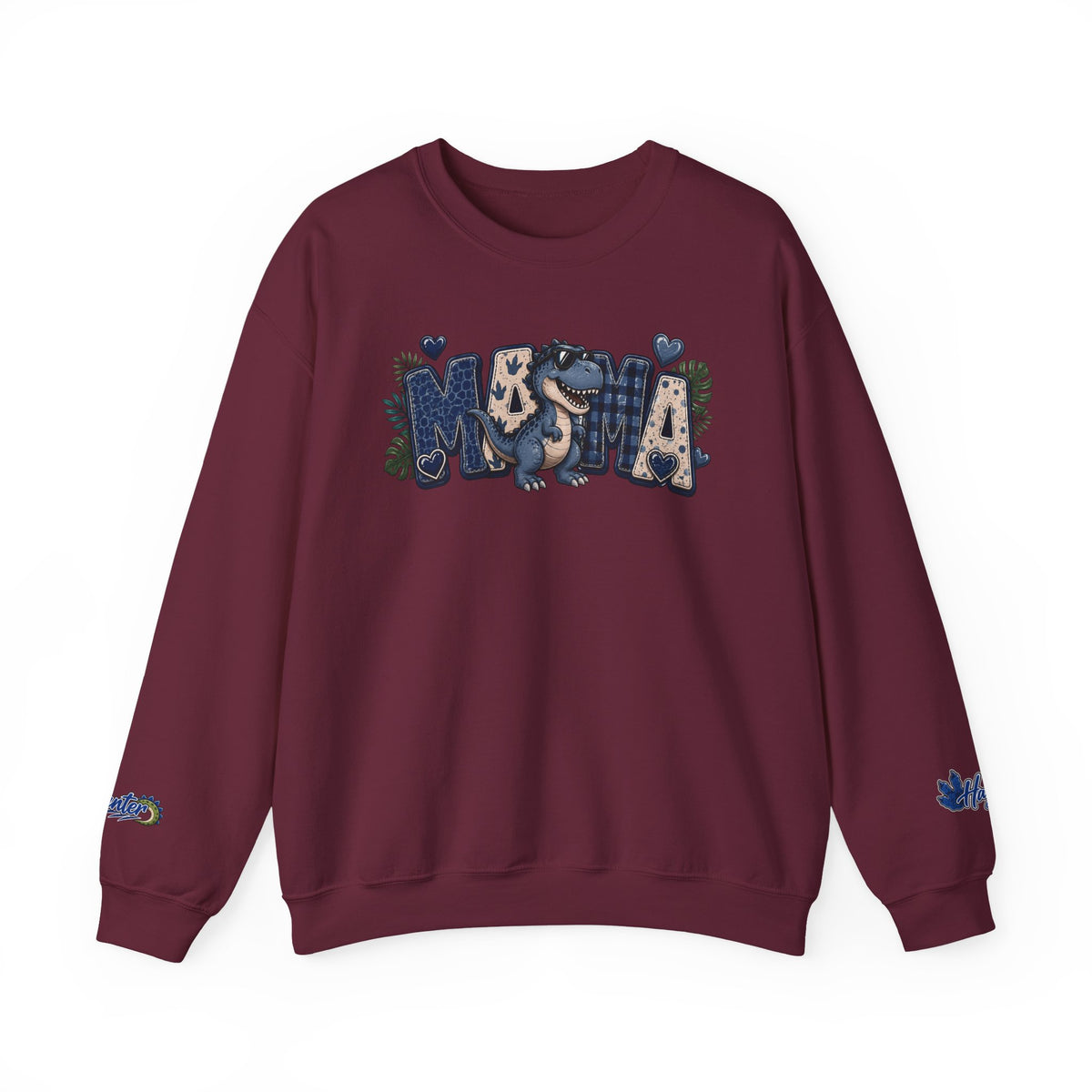 MAMA Crewneck Sweatshirt (personalized) Boy DINO HH