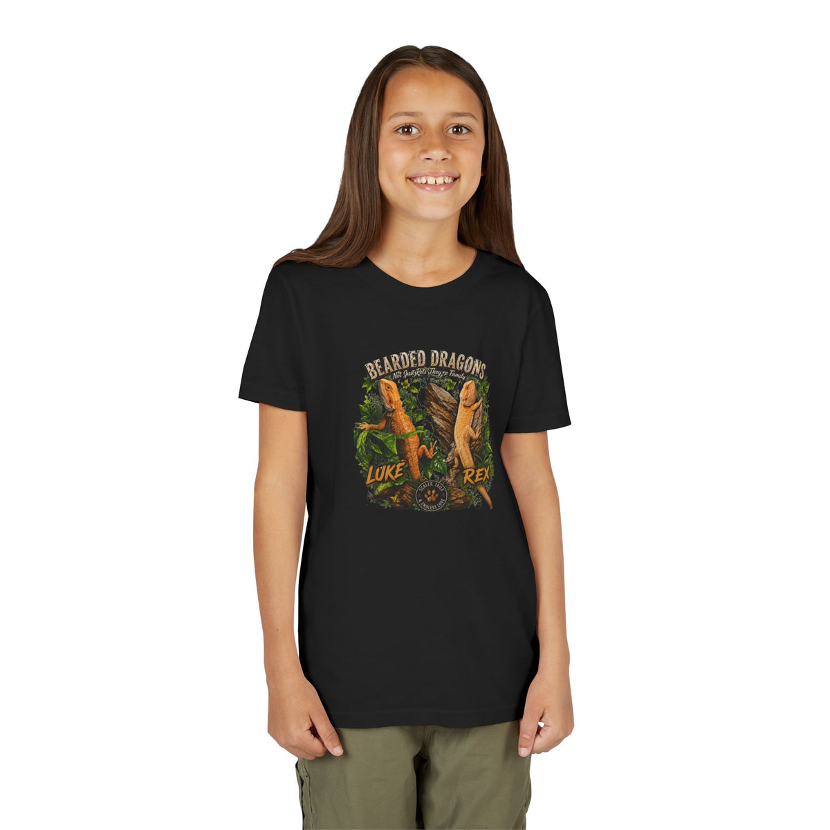 Youth Tee Island Bananas Luke Rex Dino Graphic