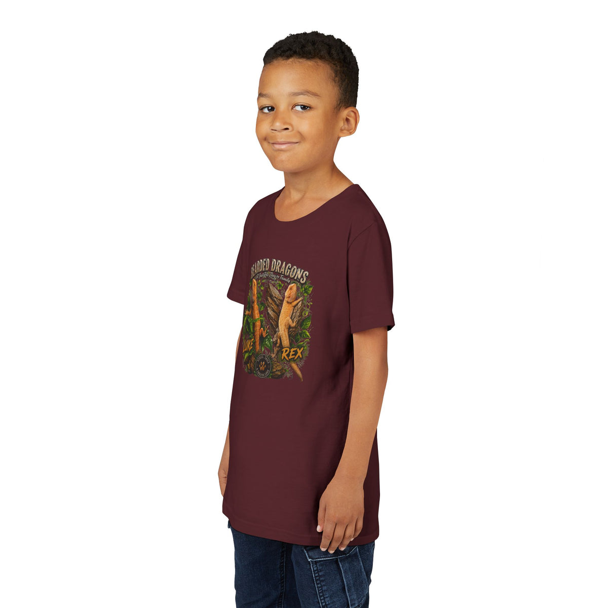 Youth Tee Island Bananas Luke Rex Dino Graphic