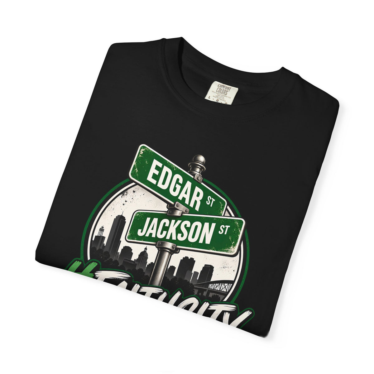 FaithCity Edgar Jackson Street Sign Skyline Tee
