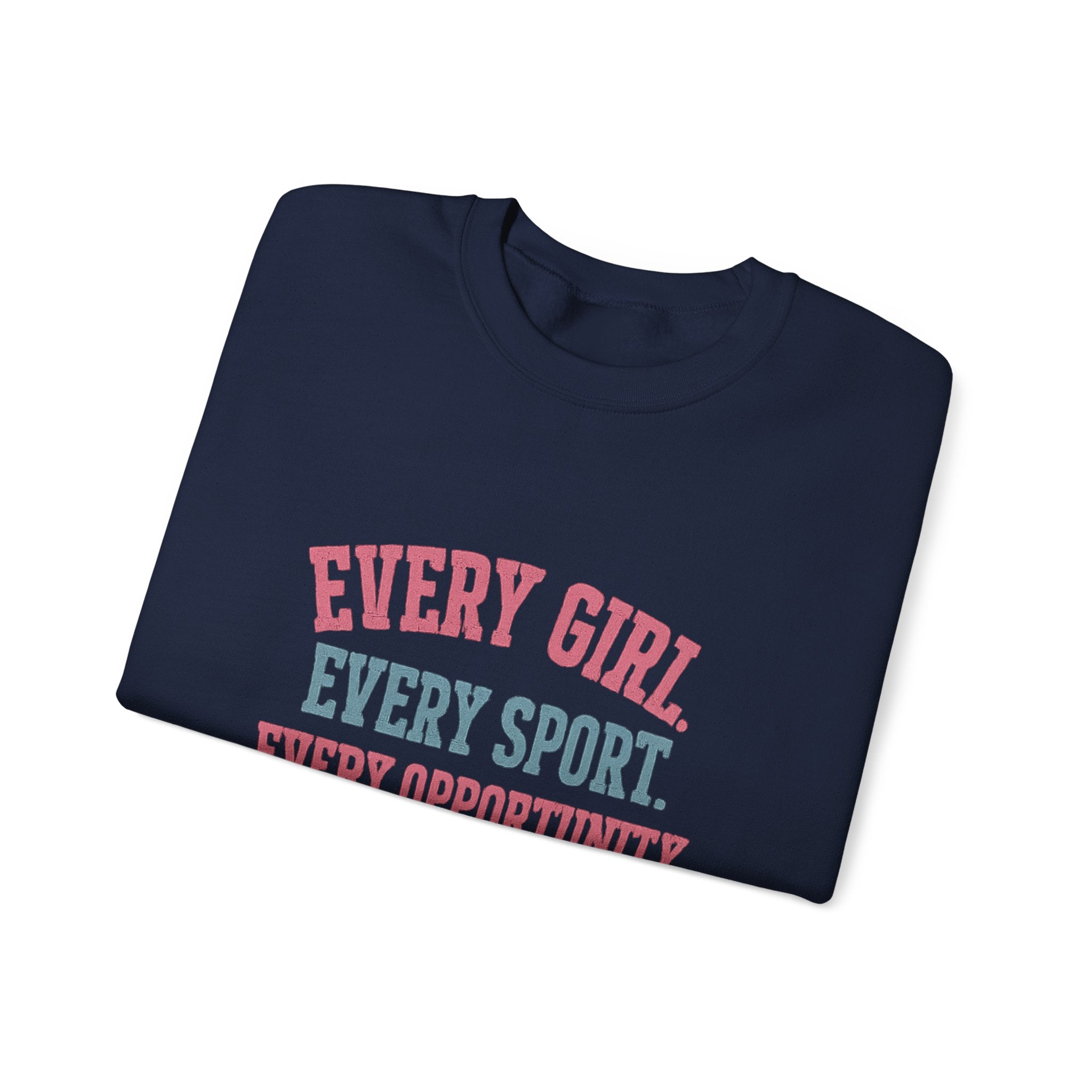 Stand Together™ Unisex Crewneck Sweatshirt | Every Girl. Every Sport. Every Opportunity.