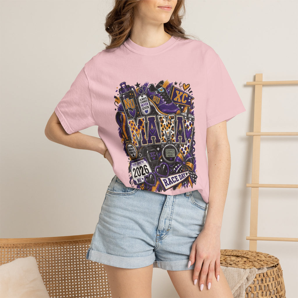 XC Mama Race Day TShirt 2026 Cross Country Mom Support Tee