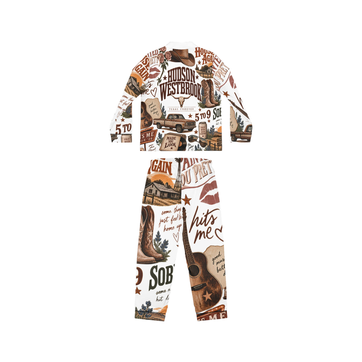 Women's Satin Pajamas HW